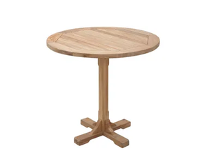 REGISTA - Round teak garden table _ Il Giardino di Legno